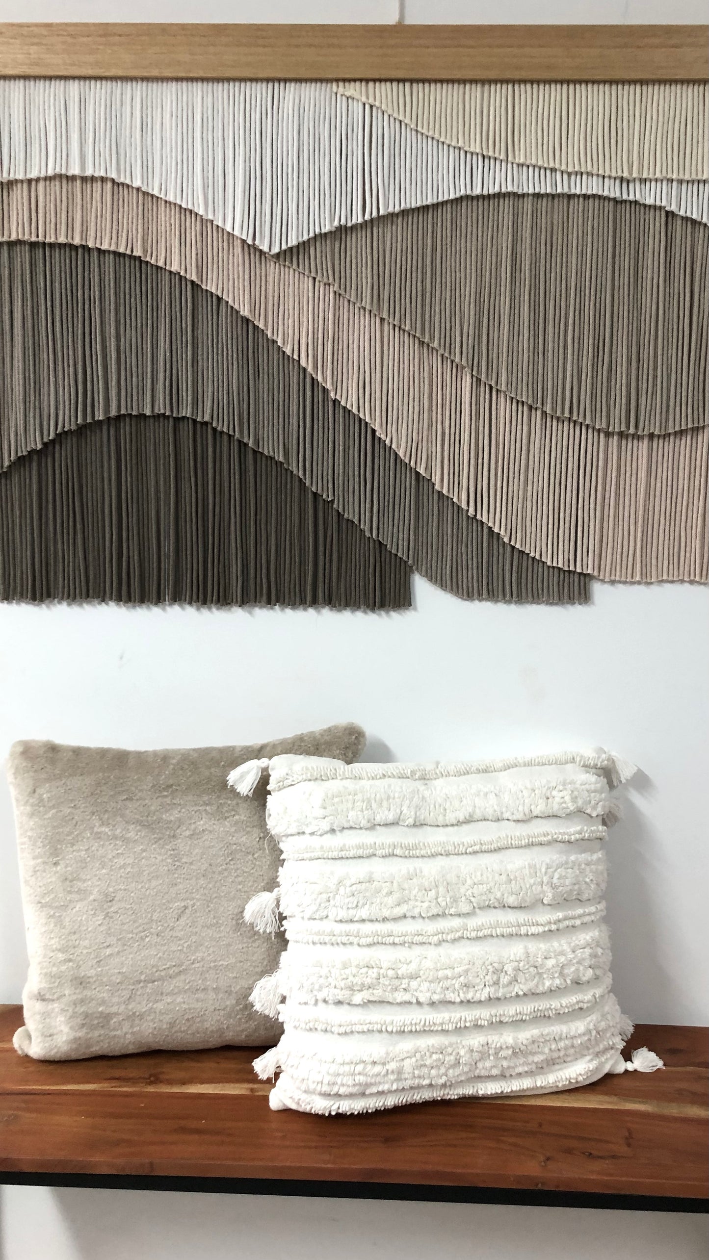 NEUTRAL ABSTRACTION - Large Contemporary Wall Art